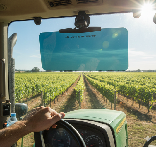 AgShade™ Tractor Sun Visor